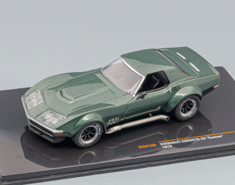 CHEVROLET Corvette C3 Custom (1972), Metallic Dark Green