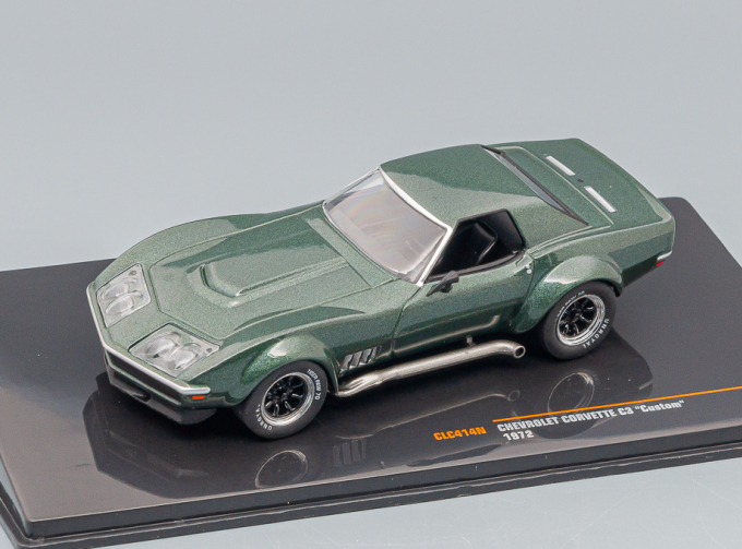 CHEVROLET Corvette C3 Custom (1972), Metallic Dark Green