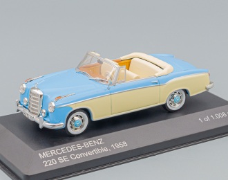 MERCEDES-BENZ 220 SE Convertible (1957), blue