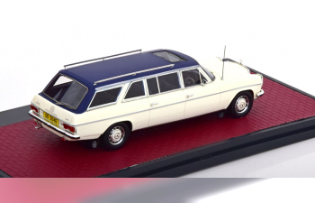 MERCEDES-BENZ 230/8 W114 LWB Crayford Estate (1971), white blue