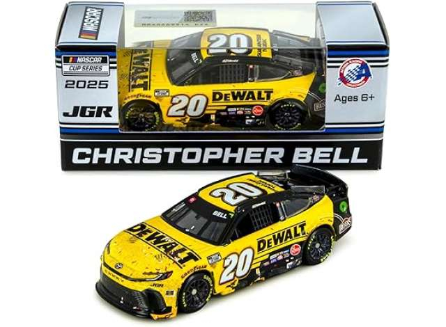 Toyota Camry #20 Christopher Bell * DEWALT* yellow/black 2025