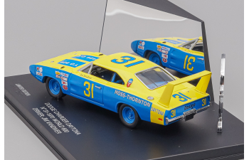 DODGE Charger Daytona (1970) Racing Car, yellow / blue