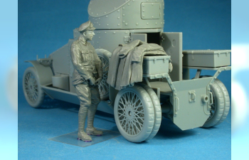 Сборная модель Фигуры British RNAS Armoured Car Division Petty Officer Relief