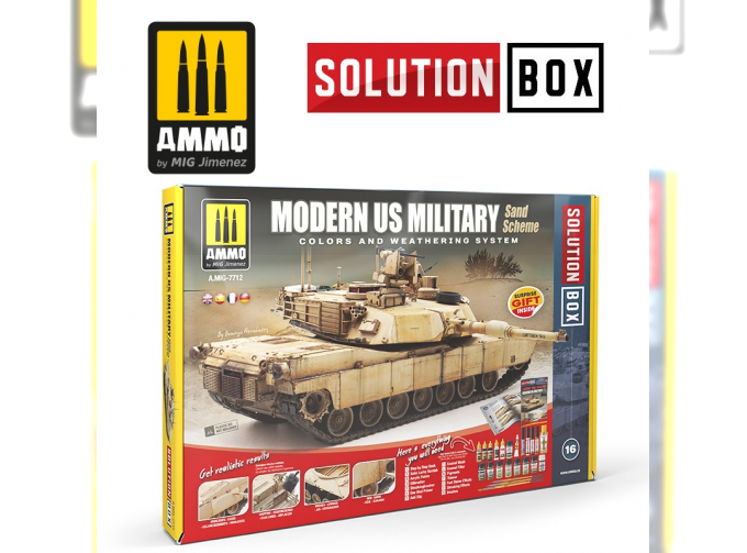 SOLUTION BOX #16 – Modern US Military Sand Scheme