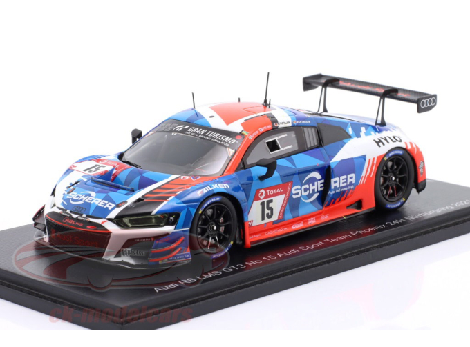 AUDI R8 LMS GT3 №15 24h Nuerburgring Frank Stippler, Dries Vanthoor, Robin Frijns, Mattia Drudi (2021)