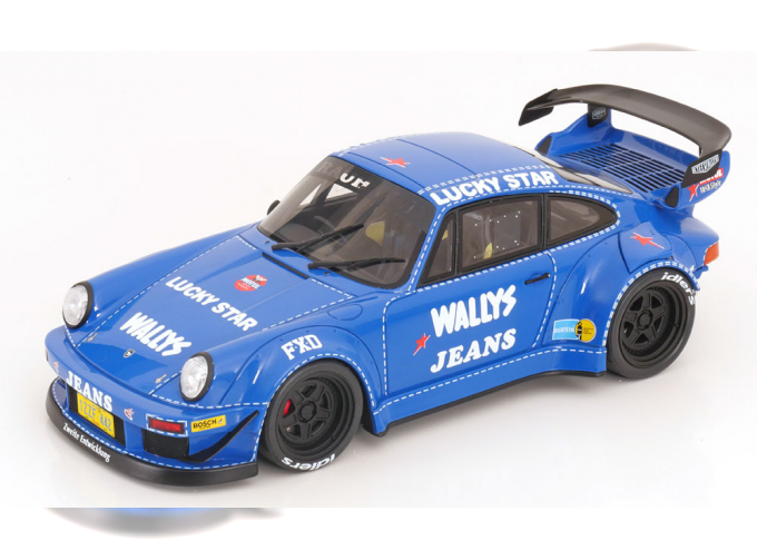 PORSCHE 911 RWB Bodykit Osho, blue white