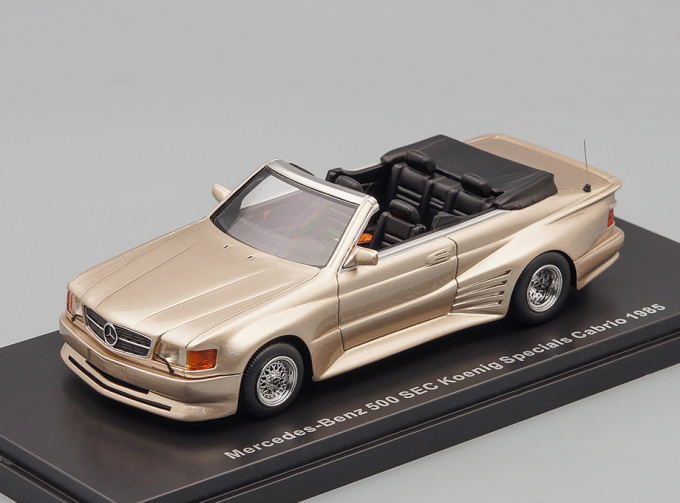 MERCEDES-BENZ 500SEC Koenig Specials Cabrio1985 Metallic Beige