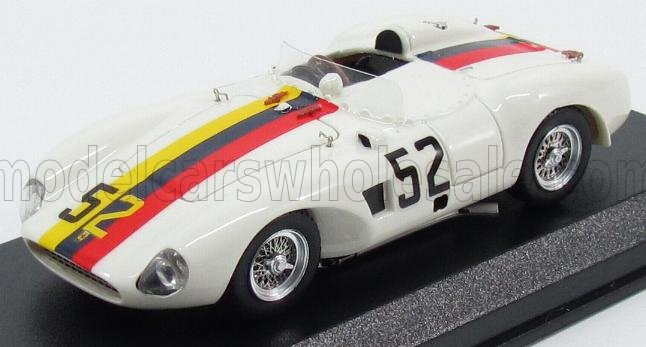 FERRARI 625 Lm Spider N52 1000km Buenos Aires (1957) P.Drogo, white
