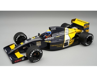 MINARDI F1 M191 FORD №24 Australian GP Rain TIRES (with pilot figure) (1991) Roberto Moreno