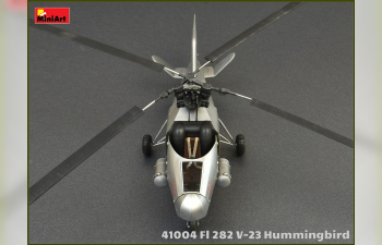 Сборная модель Немецкий вертолет Fl 282 V-23 Hummingbird (Колибри)