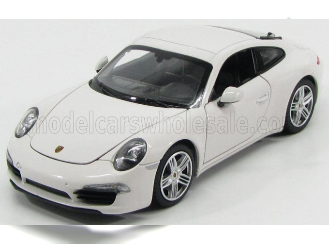 PORSCHE 911 991 Carrera S Coupe (2012), white