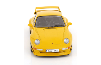 PORSCHE 911 (993) GT2 BBS rims (1996), yellow