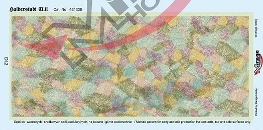 Набор декалей Halberstadt CLII