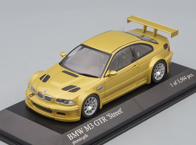 BMW M3 GTR "Street" (2001), yellow