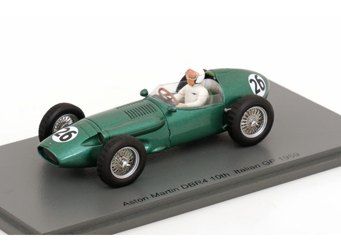 ASTON MARTIN DBR4 #26 Italian GP Formula 1 Carroll Shelby (1959)