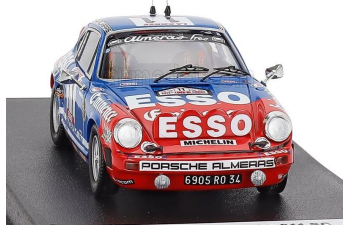 PORSCHE 911 Sc (night Version) №11 Rally Tour De Corse (1980) Francis Vincent - Willy Huret, Blue Red
