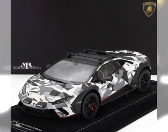 LAMBORGHINI Huracan Sterrato (2022) - Con Vetrina - With Showcase, Neve - Snow Camouflage