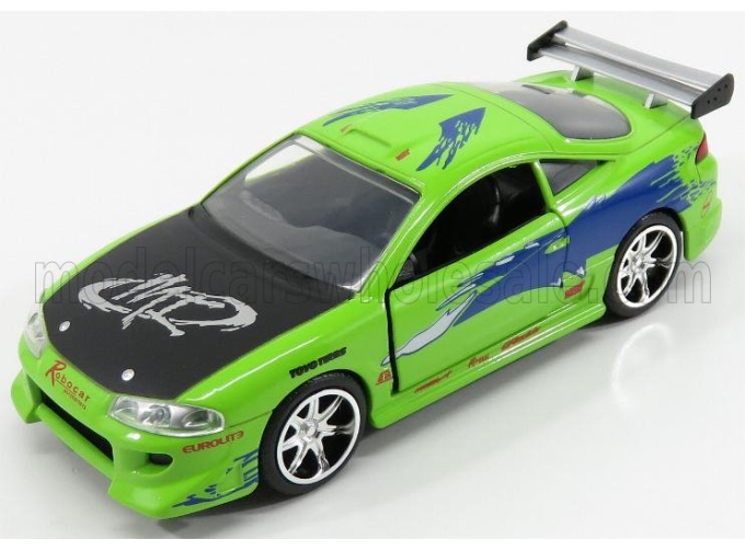 MITSUBISHI Eclipse 1995 - Paul Walker - Brian O'conner - Fast & Furious I (2001), Green Blue