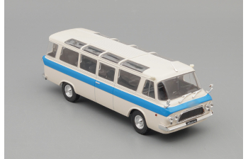 ЗИЛ 118 Юность, Автолегенды СССР 28, белый с синей полосой