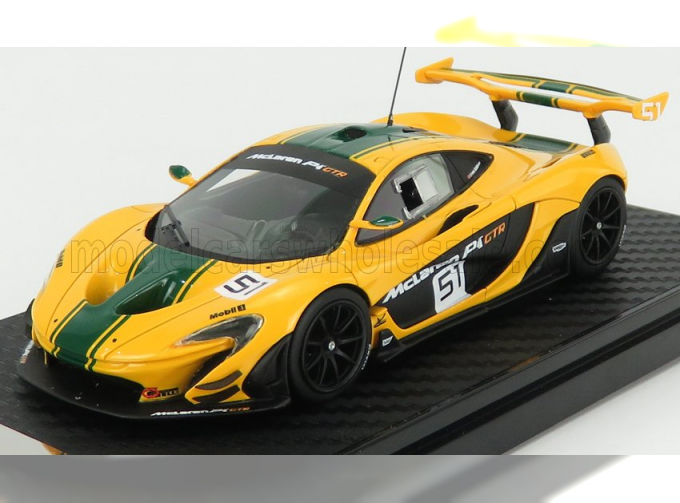 McLAREN P1 Gtr №51 Concept Car (2015), Yellow Green Black