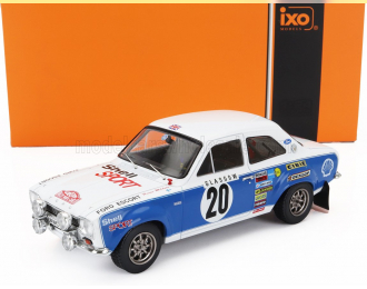FORD Escort Mki Rs 1600 (night Version) №20 4th Rally Montecarlo (1973) Hannu Mikkola - Jim Porter, Blue White