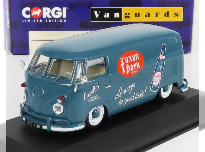 VOLKSWAGEN T1 Panel Van Foxon Park (1962), Blue