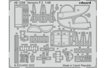 Фототравление для Vampire F.3