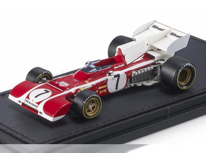 FERRARI F1 312b2 Scuderia Ferrari №7 4th South Africa Gp (1972) Mario Andretti, Red