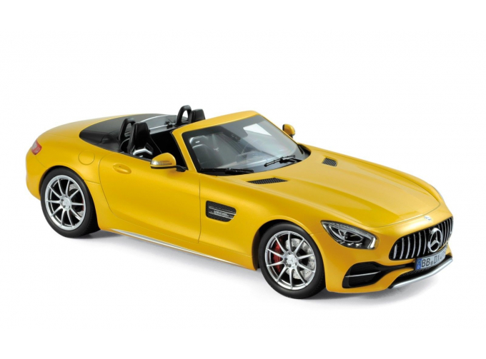 MERCEDES-BENZ AMG GT C Roadster (R190) 2017 Yellow Metallic