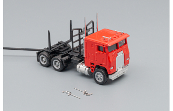 FREIGHTLINER COE Tractor / Timber Carrier, red