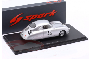 PORSCHE 356 SL №46 24h LeMans Gonzague Olivier, Eugéne Martin (1953)