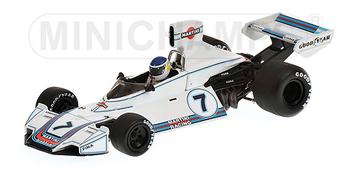 BRABHAM FORD BT44B «Martini Racing» Carlos Reutemann Winner German GP 1975, white