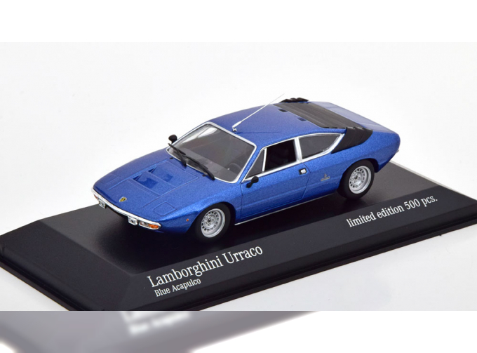 LAMBORGHINI Urraco (1974), blue metallic