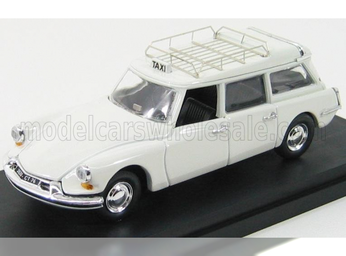 CITROEN Id19 Break Taxi (1959), White