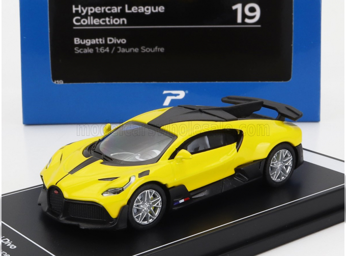 BUGATTI Divo (2018), Yellow Black