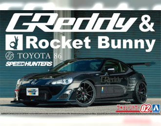 Сборная модель Toyota 86 12 GReddy&Rocket Bunny Volk Racing Ver.