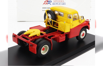 TATRA T138 Tractor Truck 3-Assi (1959), red / yellow