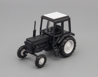 Трактор МТЗ-82,  черный / белый