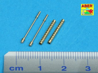 Металлический ствол для Set of 2 standard barrels for U.S aircraft machine guns cal .50 Browning ANM2 A4 with one part muzzle