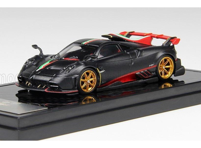 PAGANI Imola Italian Flag (2020), matt black carbon