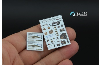 3D Декаль интерьера кабины DH Mosquito B Mk.IV/PR Mk.IV (Tamiya)