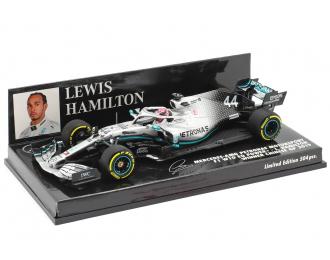 MERCEDES-AMG PETRONAS MOTORSPORT F1 W10 EQ POWER+ - LEWIS HAMILTON - WINNER CHINESE GP 2019