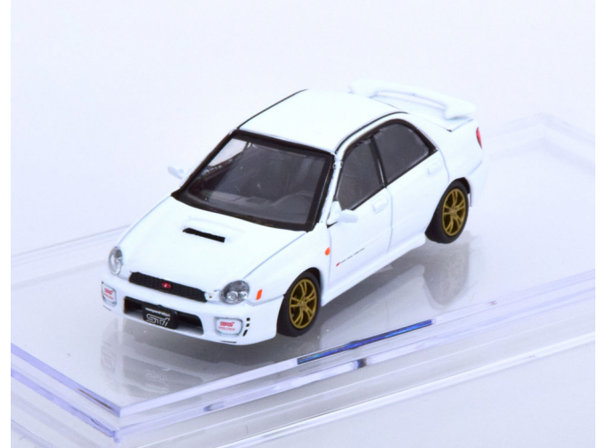 SUBARU Impreza WRX LHD (2001), white