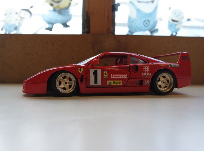 FERRARI F40 Evoluzione (cod.342) #1 (1992), red