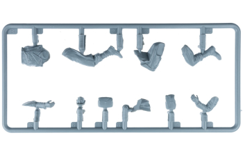 Сборная модель фигурки американские пехотинцы на танке / Usa Tank Riders Military Figures