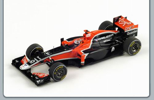 MARUSSIA-VIRGIN MVR-02 No24 Chinese GP Timo Glock (2011), black