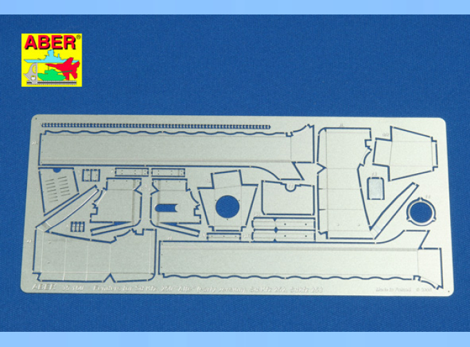 Armoured Personnel Carrier Sd.Kfz. 250 "Alte" and Sd.Kfz. 252 & Sd. Kfz. 253 Vol.2 -Additional set - Fenders (For early version like "GREIF")