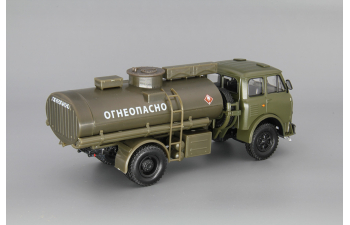 Минский-500А АЦ-8 Топливозаправщик "Огнеопасно", хаки