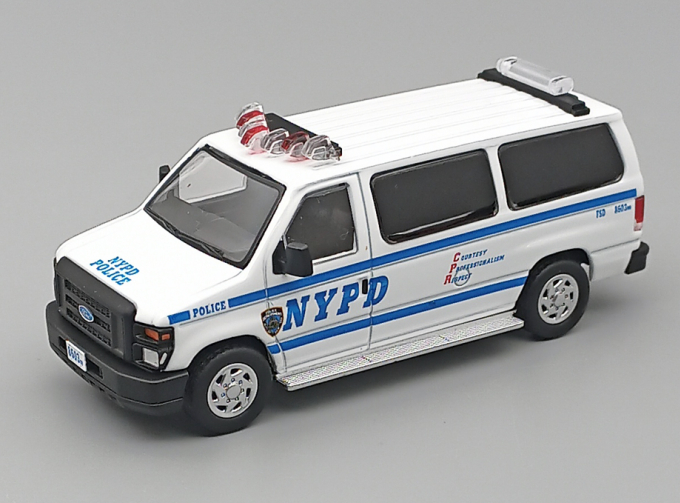 FORD E-350 Super Duty Van "New York Police Dept.", white