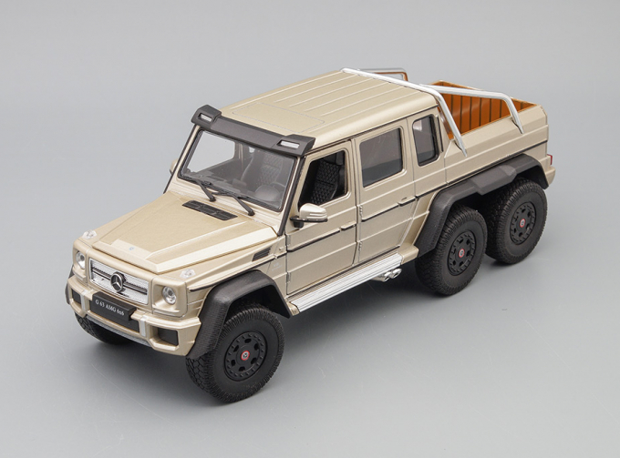 MERCEDES-BENZ AMG G63 6x6 (2015), metallic beige